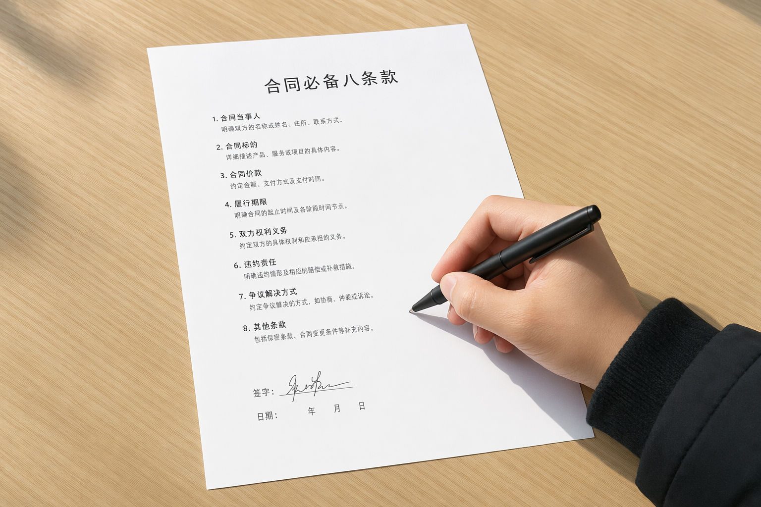 8 Clauses Every Shanghai Nanny Contract Needs